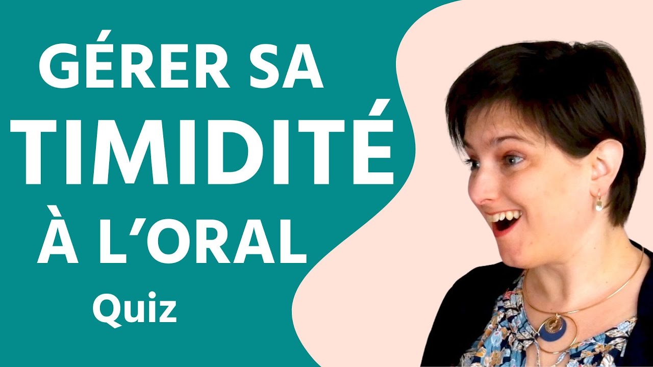 Surmonter sa timidité pour prendre la parole en public