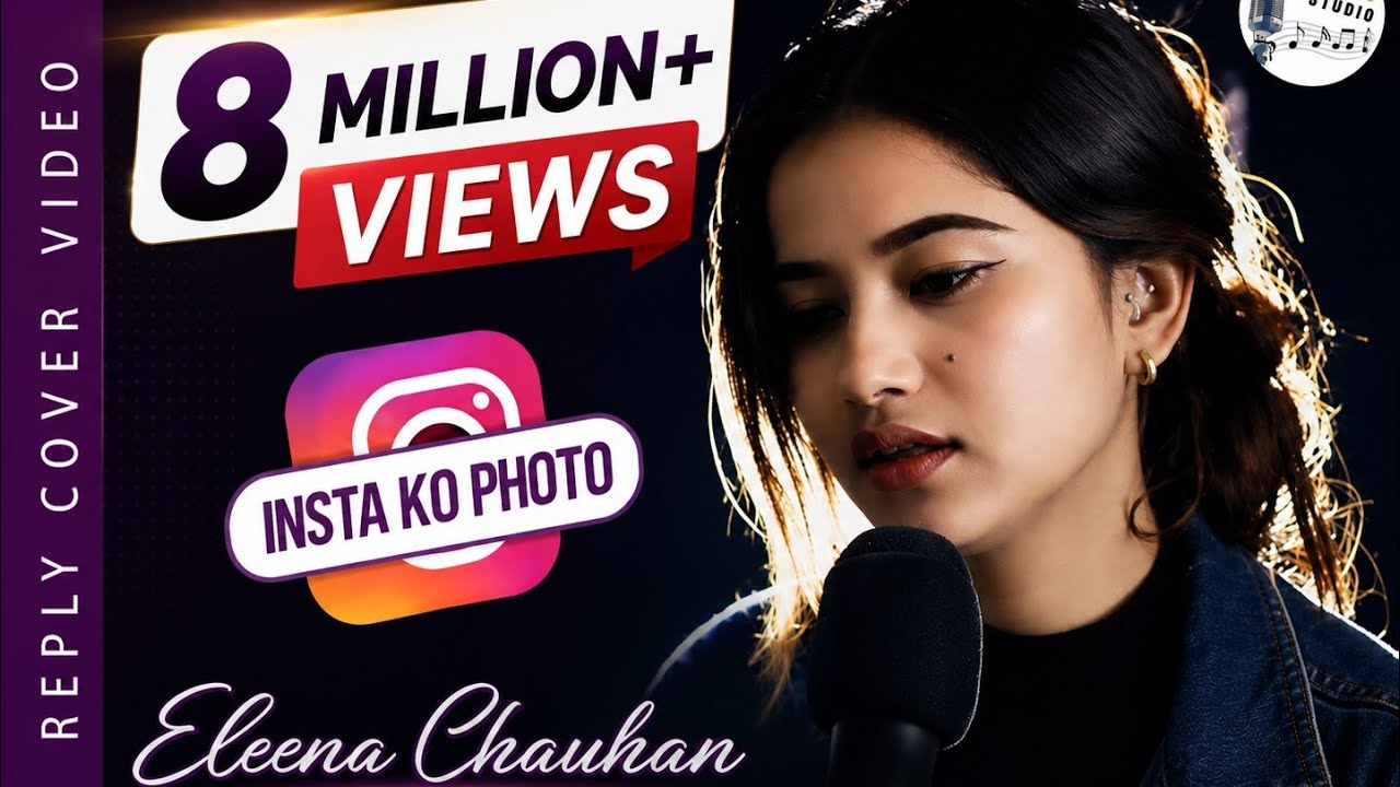 Reply - Insta Ko Photo || Kali Prasad Baskota | Reshama Ghimire || Cover By Eleena Chauhan