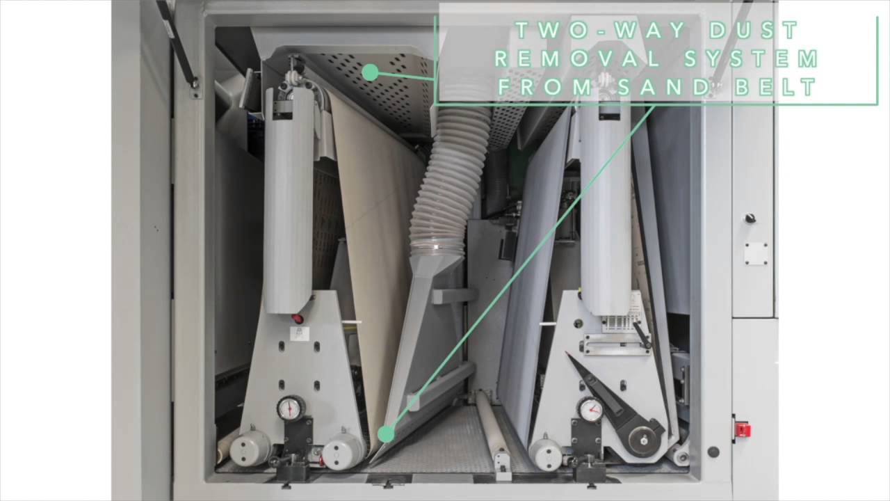 2016 KUNDIG widebelt sander overview