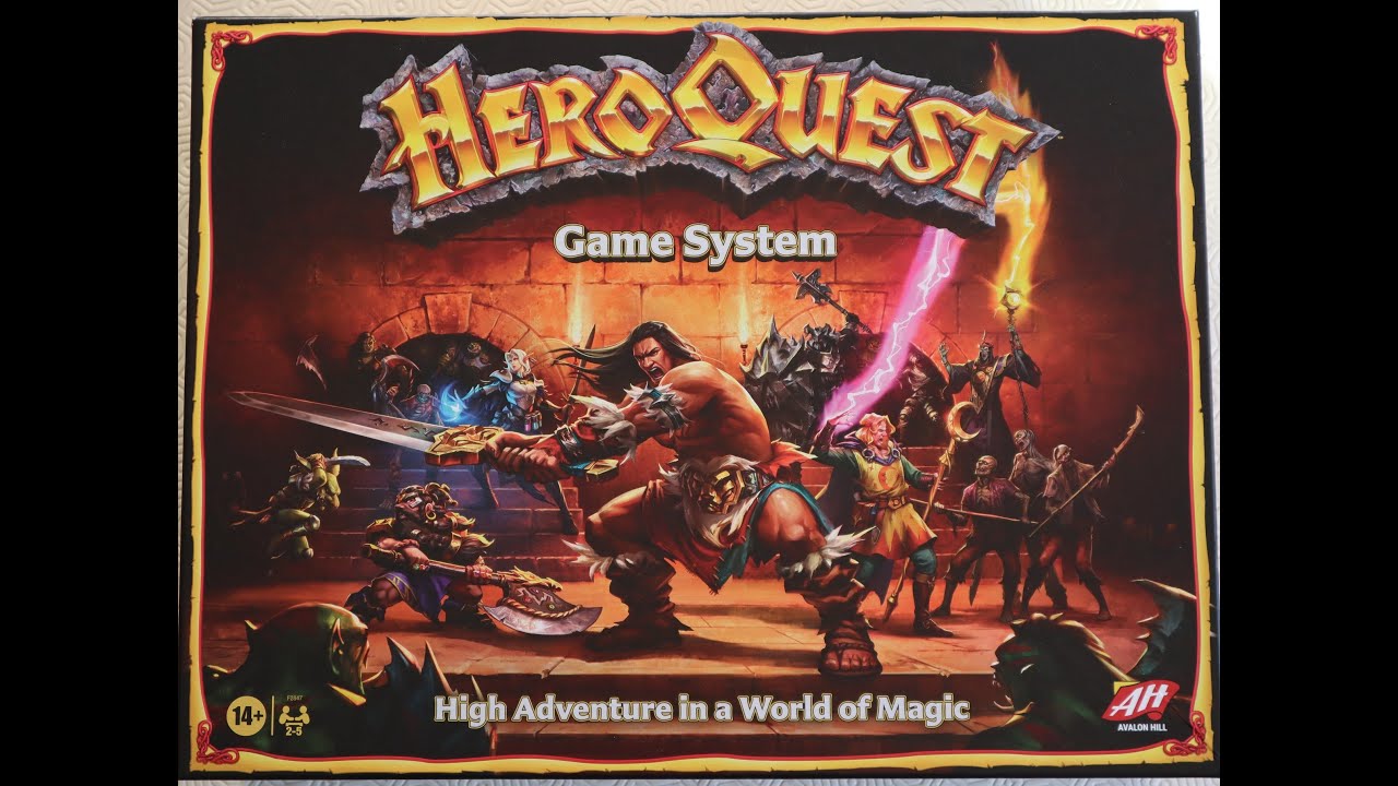HeroQuest Unboxing