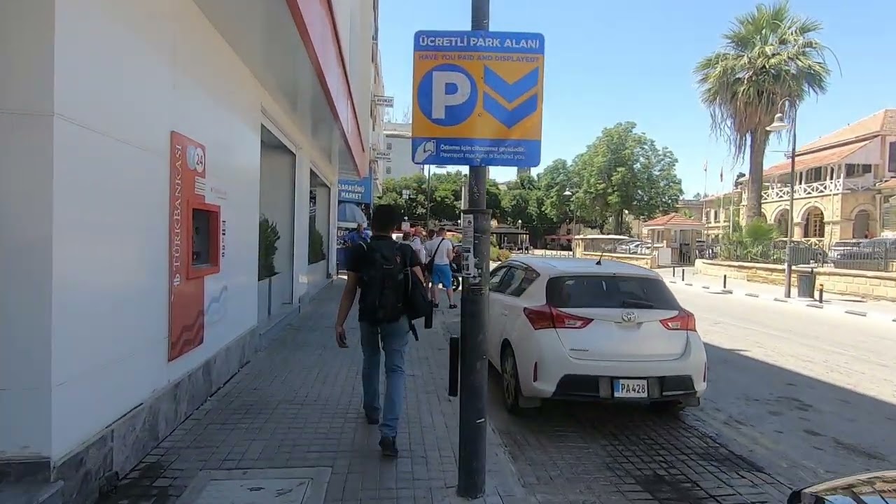 Walking in Lefkosa 2024 upto the border
