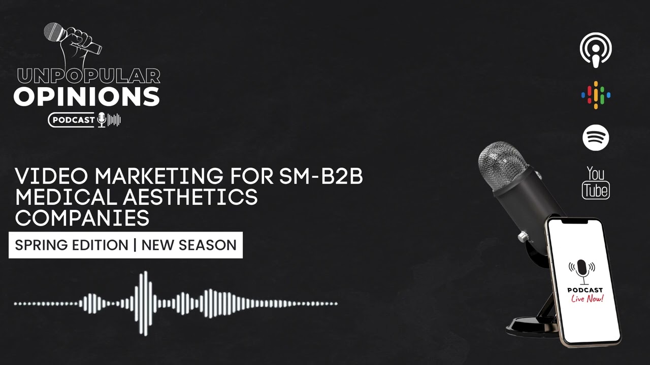 Video Marketing for SM-B2B Medical Aesthetics Companies