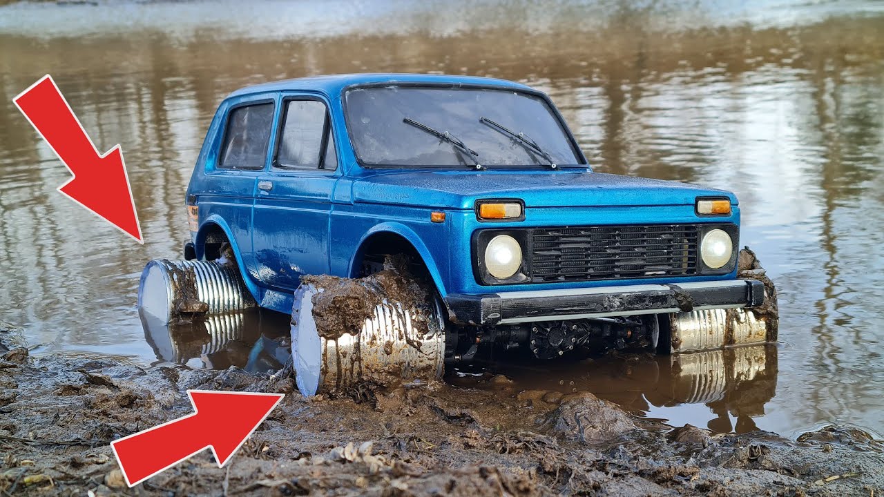Самодельные колеса для машин! Все серии! Часть 2... RC OFFroad 4x4