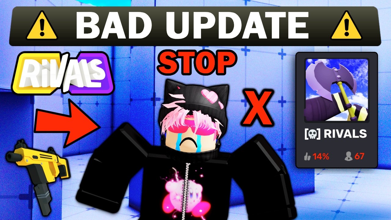 Rivals ОТСТОЙ... (Новости Roblox Rivals) Ухожу