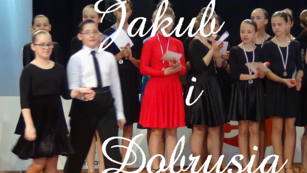 Jakub i Dobrusia Turniej Tańca Stargard 3 12 2016