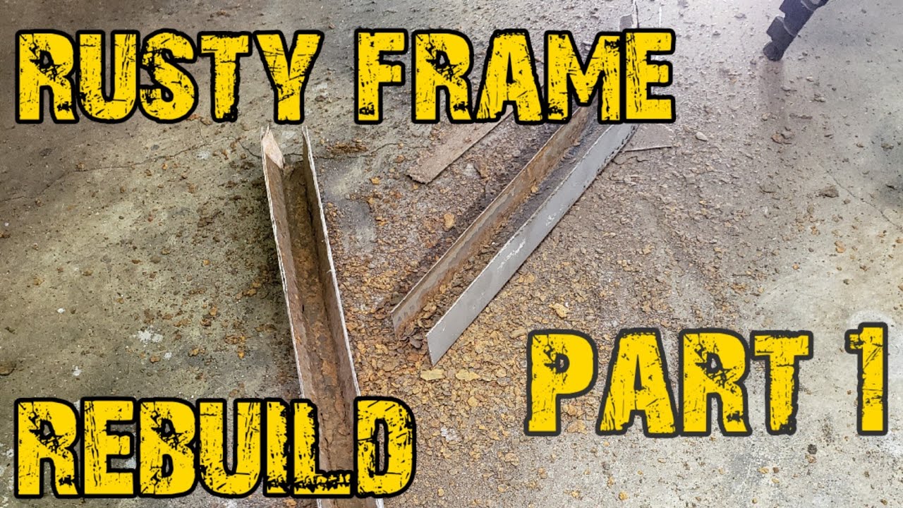 69 VW Bug Convertible Frame Rebuild Part 1