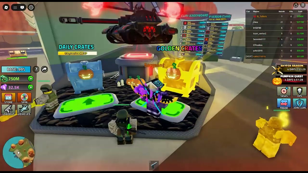 OPENING CRATES NEW LE HAUNTED TANK  AND...BOOM!! | I GIVEAWAY ITEMS TO THE WINNER | MILITARY TYCOON