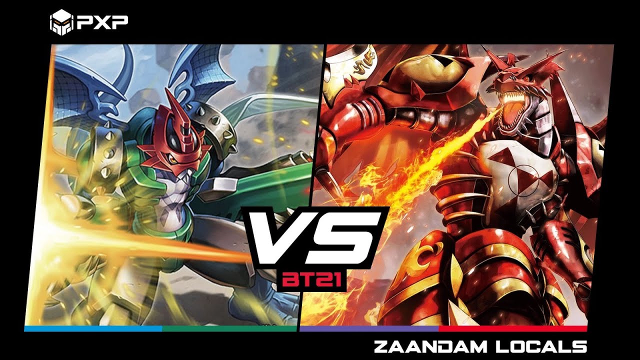 BG Imperialdramon vs Megidramon [Digimon Card Game & TCG BT21]