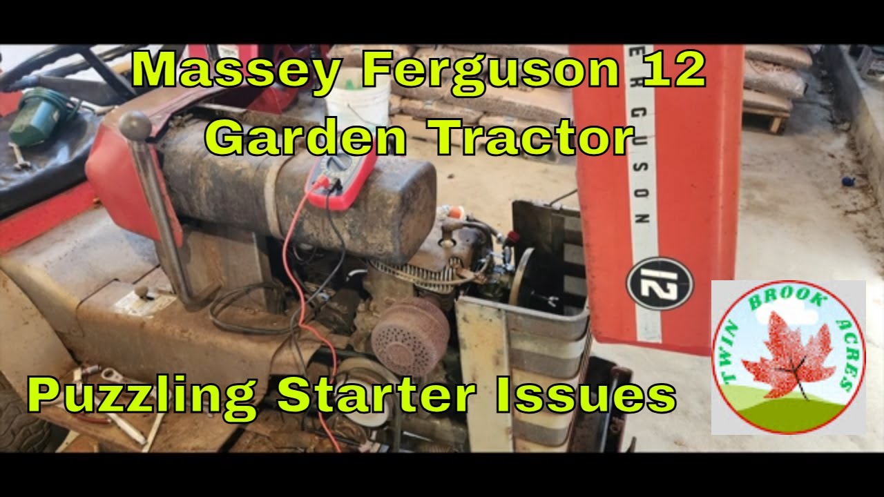 1971 Massey Ferguson 12 — Эпизод 4 — Продолжение саги о стартере