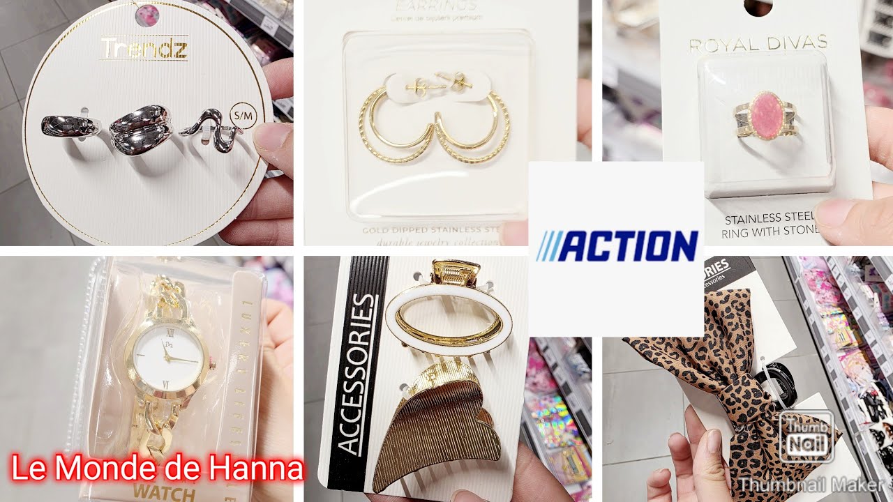 ACTION ARRIVAGE 27-06 BIJOUX ACCESSOIRES CHEVEUX
