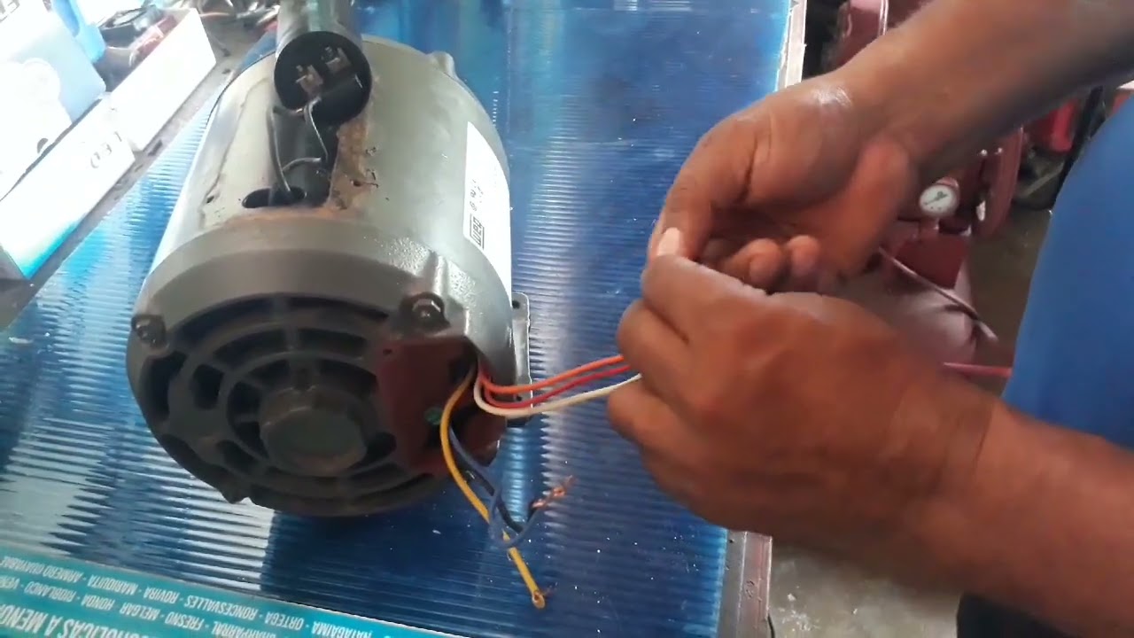 como hacer la instalación de un motor a 110 a 220 V