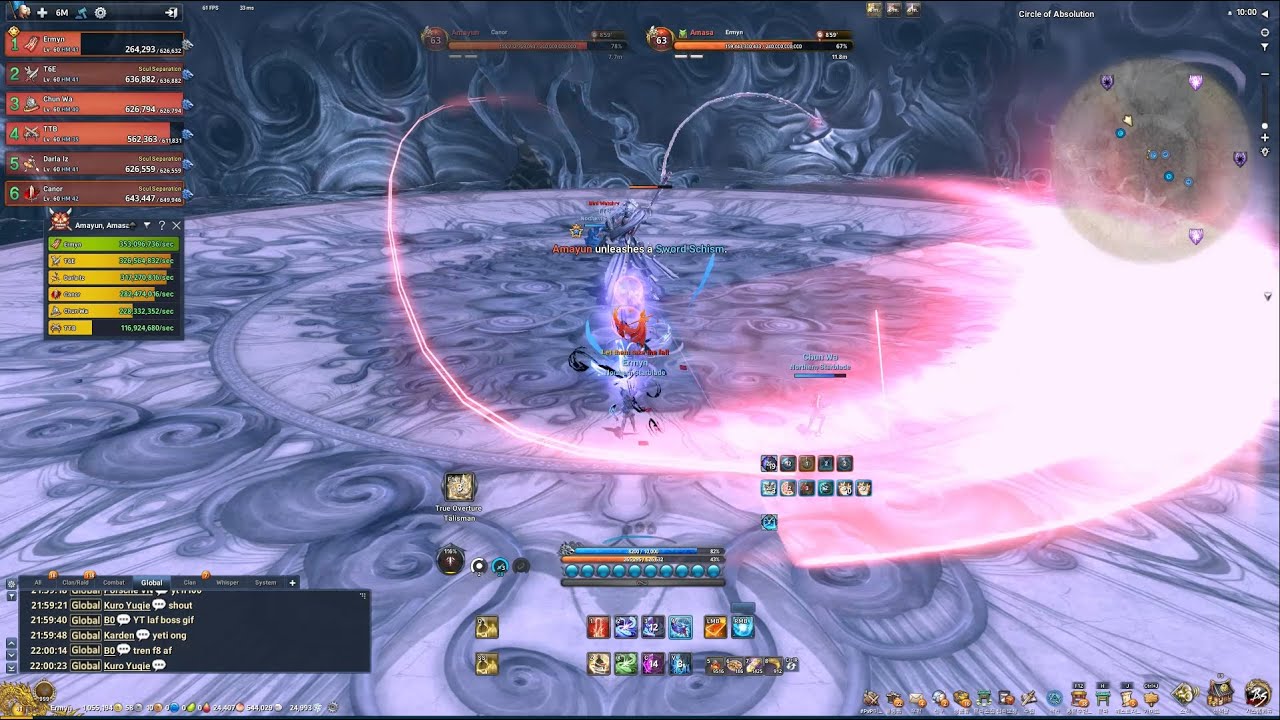 Blade and Soul SE | Stonescale Passage | Hard Mode | 1st Day | Far Tank