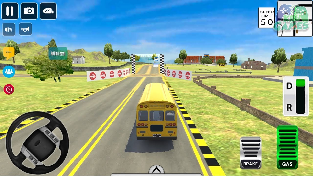 Coach Bus Driving Simulator 3D - Mega Ramp Racing Bus Driving Simulator - Android Gameplay #2
