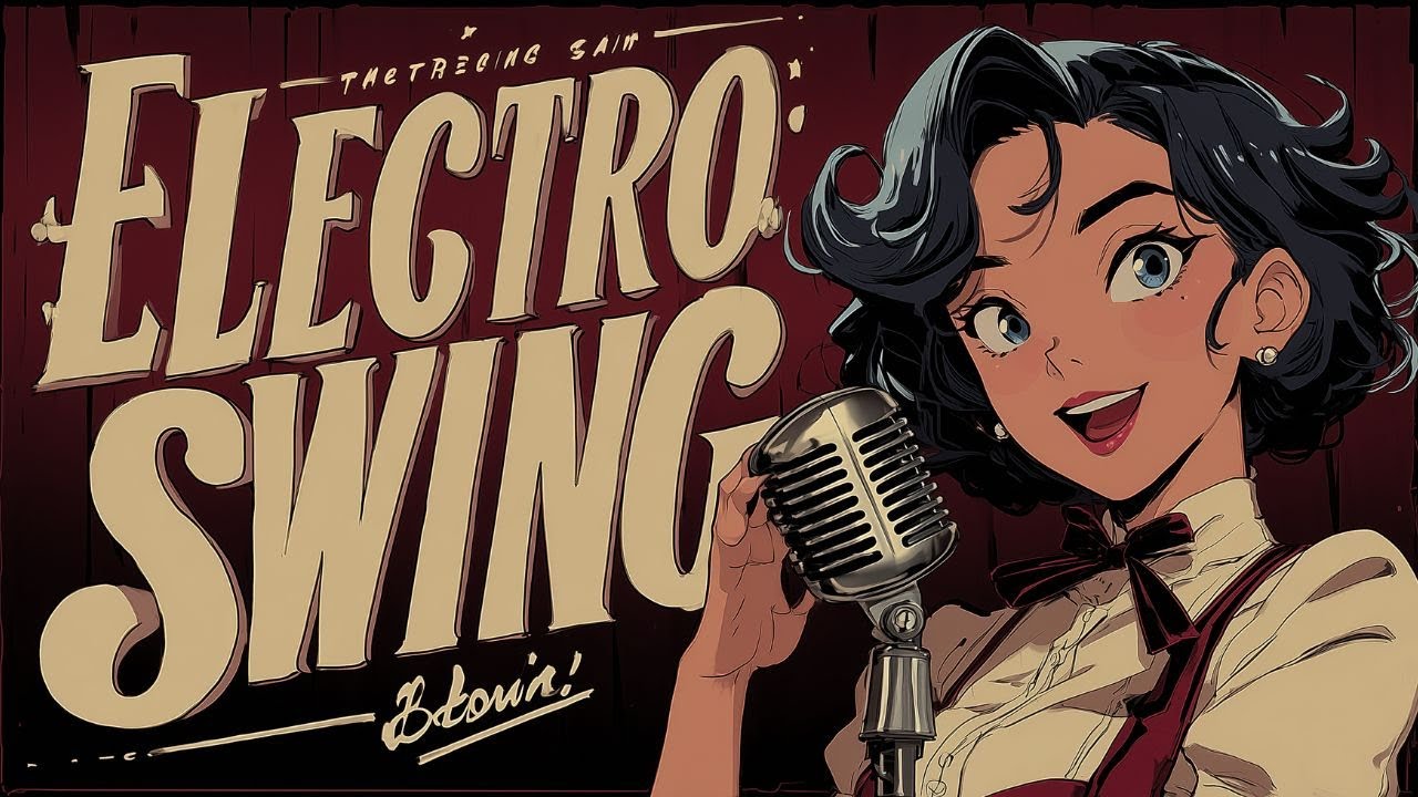 45-Min Electro Swing Vocal Mix — Vintage Jazz Lo-Fi Edition for Study & Work Background 