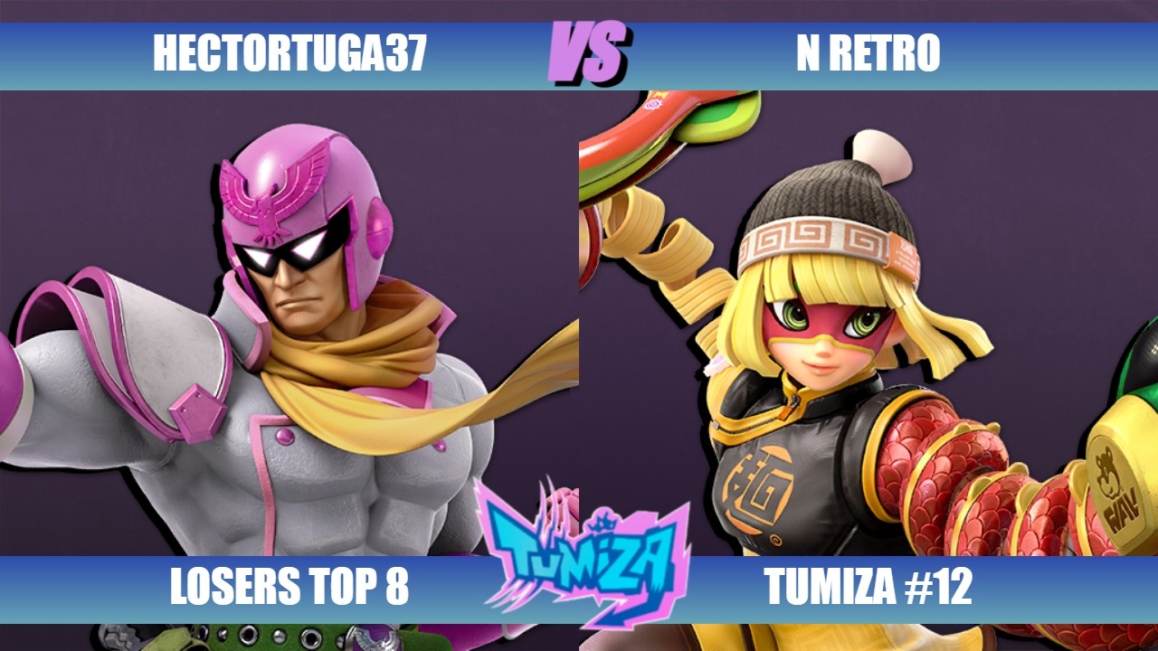 Tumiza #12 - Losers Top 8 - N Retro (Min Min) vs Hectortuga37 (Captain Falcon)