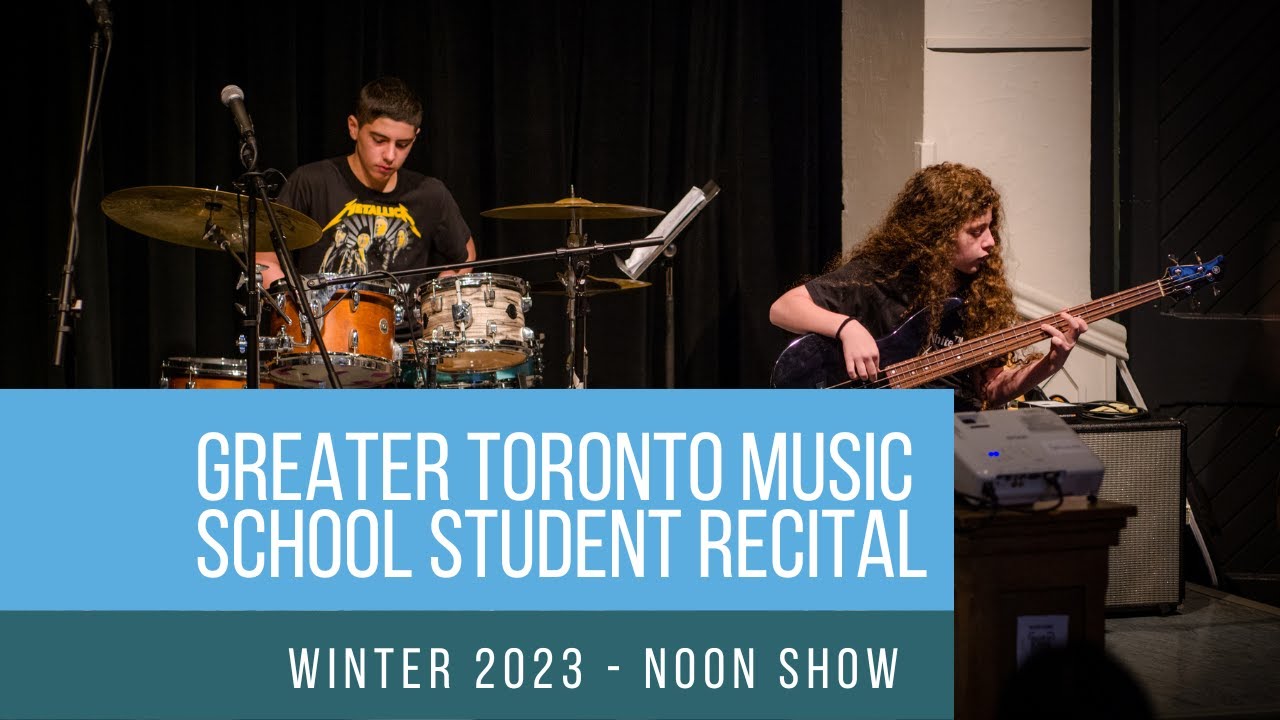Greater Toronto Music School 2023 Winter Recital [Afternoon Show]