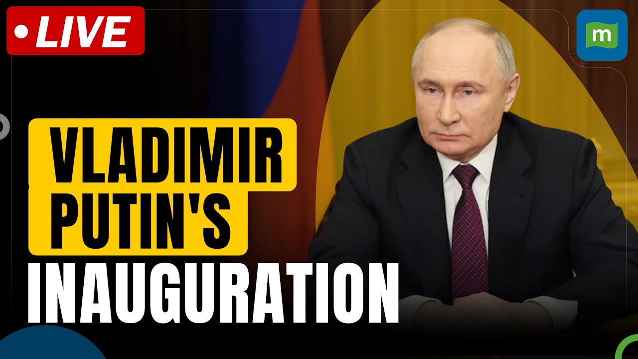 LIVE: Vladimir Putin's Inauguration at Kremlin, Moscow | 5th Term As Russian President | World News