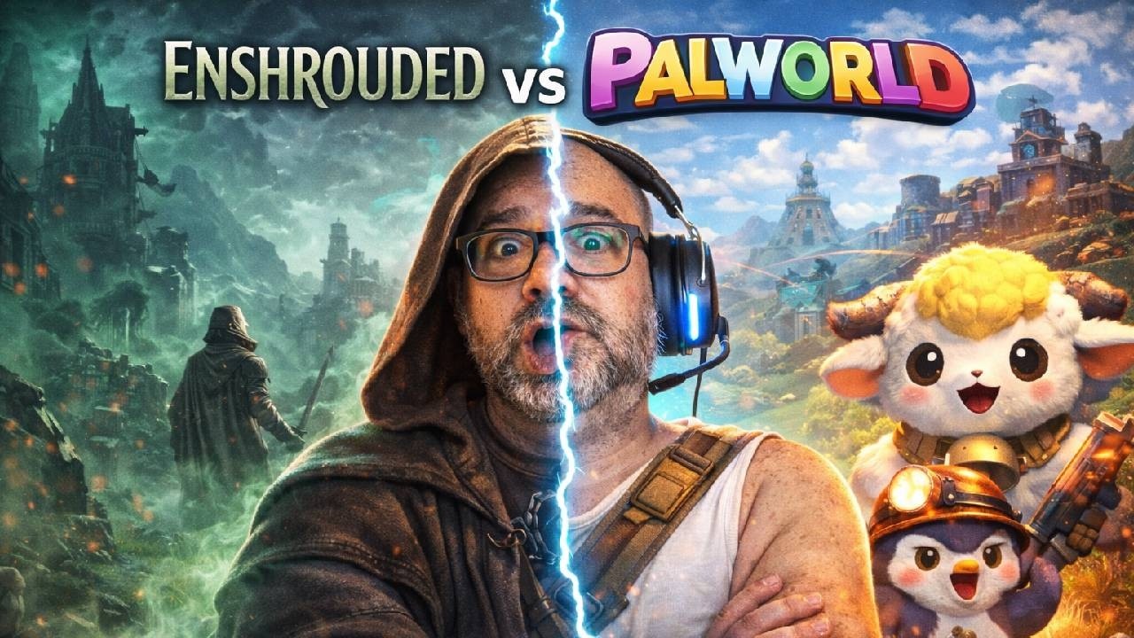 Some Enshrouded and Palworld / #enshroudedgame #palworld