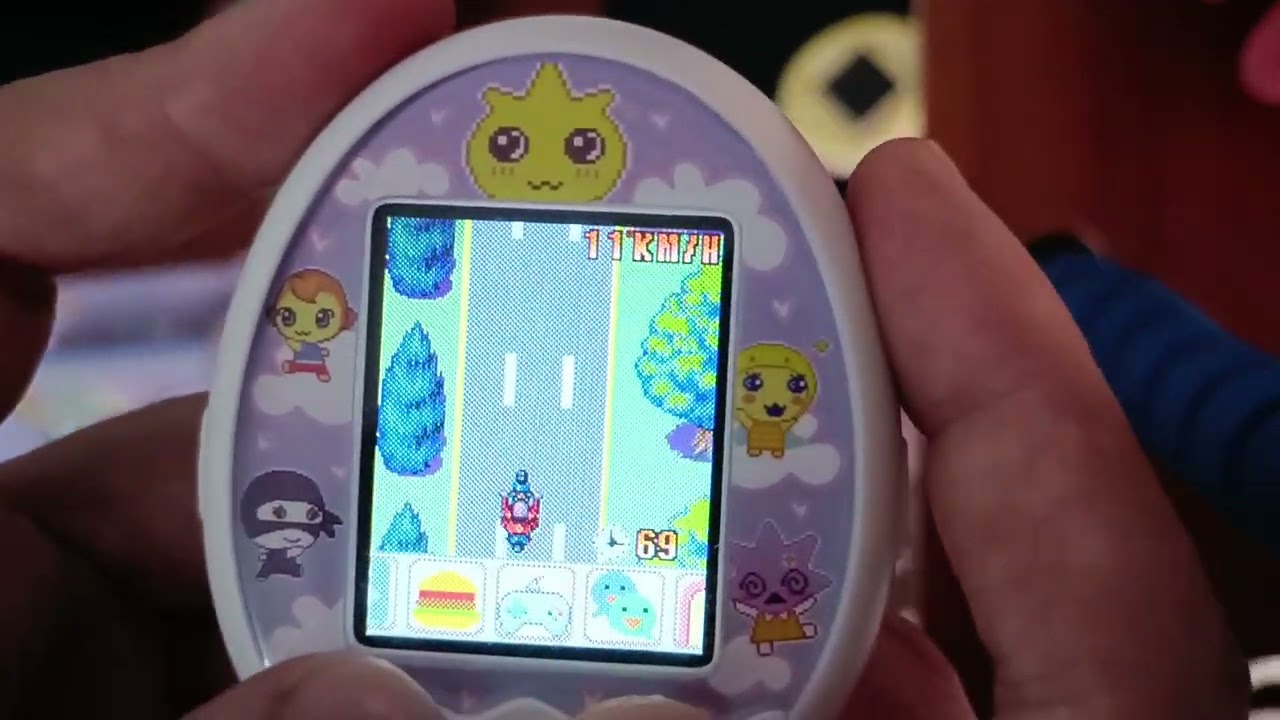 chinagotchi color de AliExpress toumapet vs qpet (tamagotchi falso AliExpress)