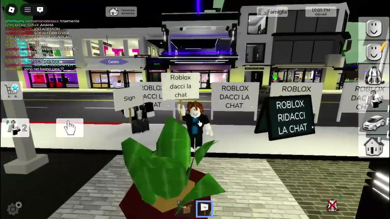 ROBLOX RIDACCI LA CHAT
