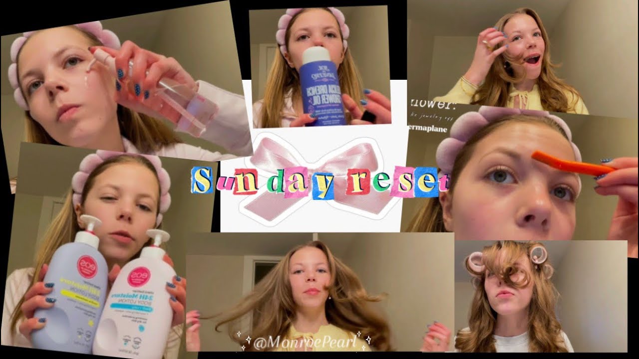 SUNDAY RESET! 🌷🎱🌸#sunday #reset #vlog #skincare #spaday #mymorningroutine #grwm #blowout #pr 