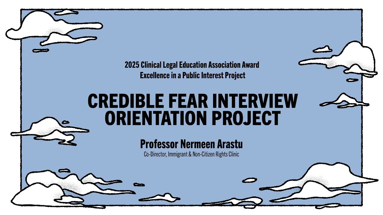 Remote Representation for Asylum Seekers: CUNY Law’s CLEA Award-Winning Clinic Project