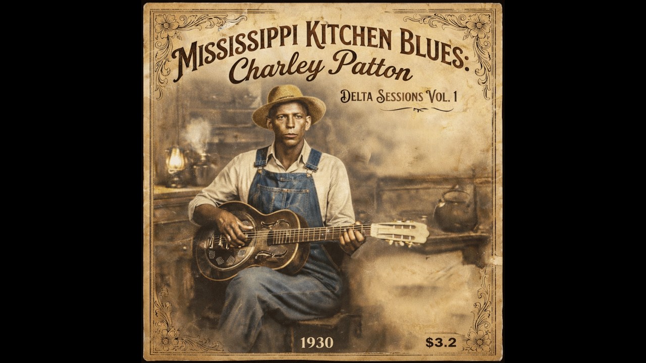 Charley Patton – Dusty Vintage Resonator Guitar Blues | Dark 1920s Mississippi Delta Recording