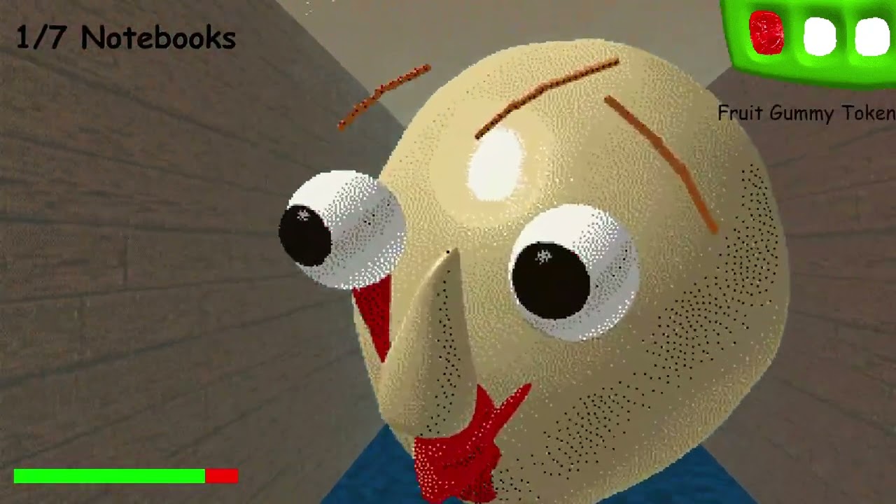 Baldi Wants Fruit Gummy (REVAMPED)