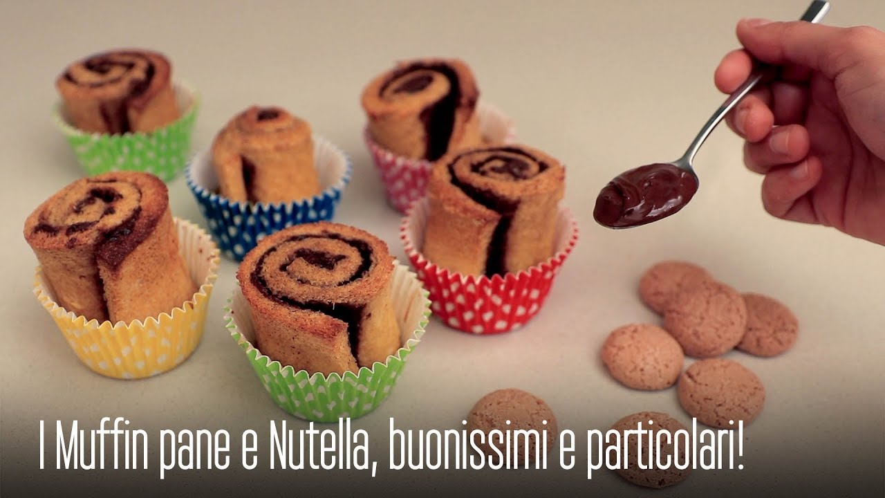 I MUFFIN PANE E NUTELLA, PICCOLI PEZZI DI PARADISO COTTI IN FORNO!