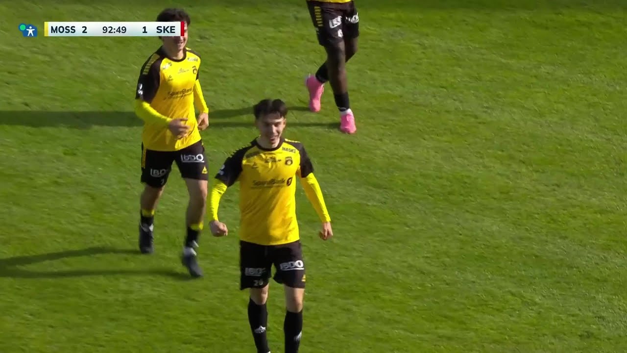 Moss 2 - 1 Skeid - Høydepunkter
