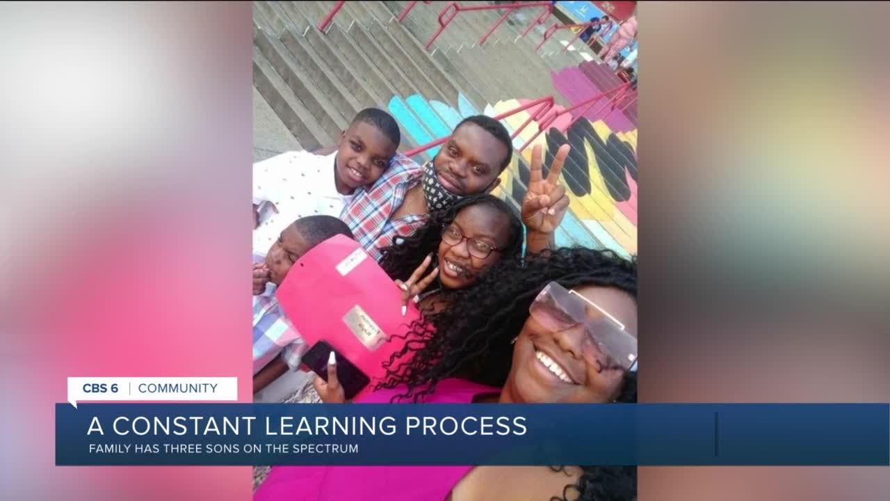 Family with 3 'very different' sons with autism: 'Get educated, be kind'