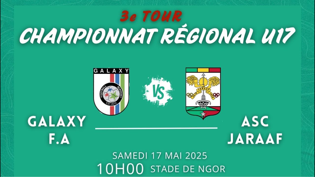 GALAXY - JARAAF / Championnat U17