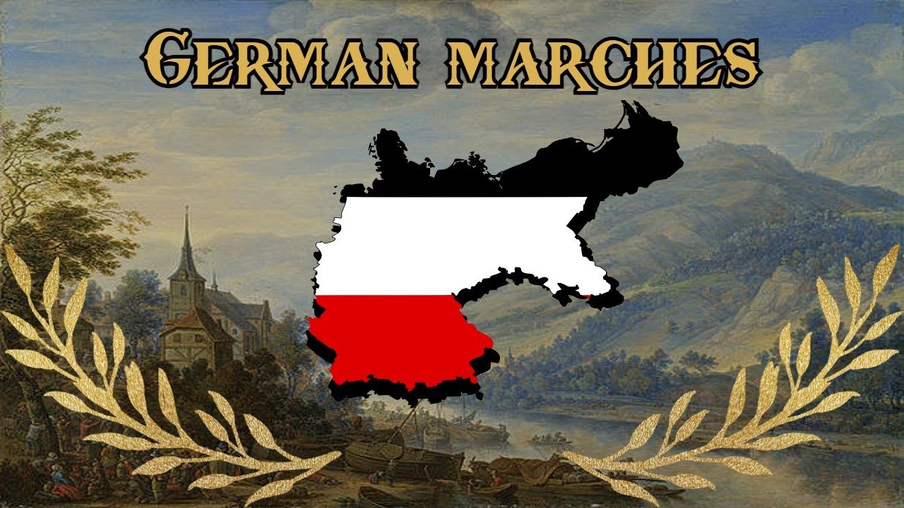 Over 20 minutes of German marches (recordings from 1900 to 1960)