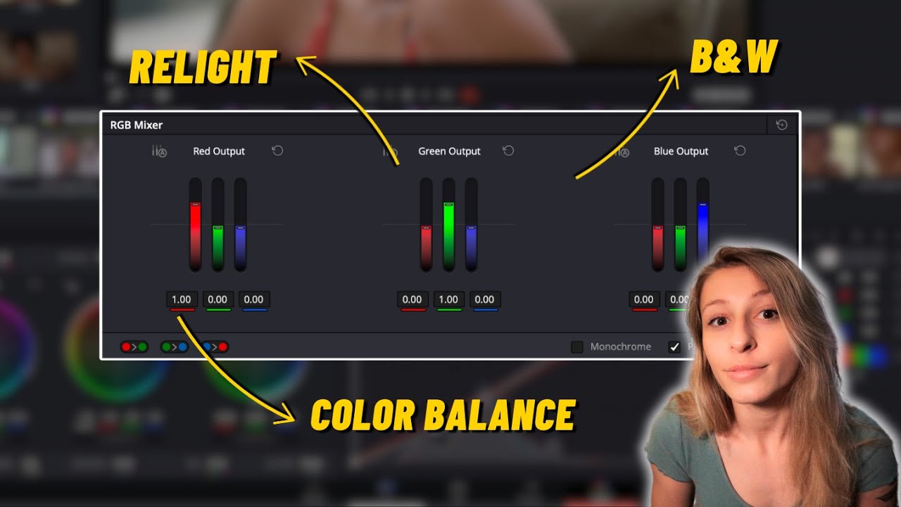 3 RGB Mixer Tricks Every Colorist Should Try! - Davinci Resolve