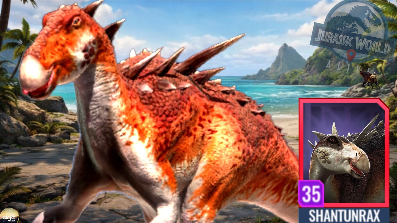 Shantunrax Continental Legendary!... EXCLUSIVE Showcase | Jurassic World Alive beta