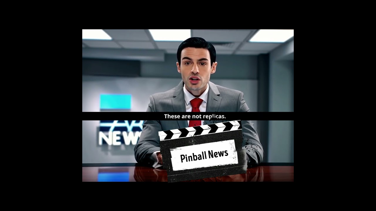 Pinball News 25-December-2025 (Sample of Video which Appears Inside Game :-) 