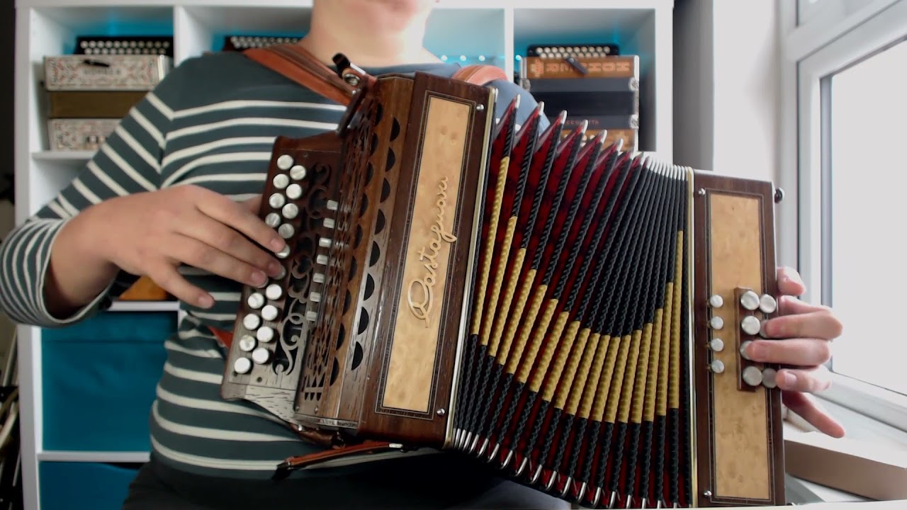Sous les Toits de la Rue Tiquetonne (D. Denécheau) Waltz SLOW | DG Melodeon Mel Biggs