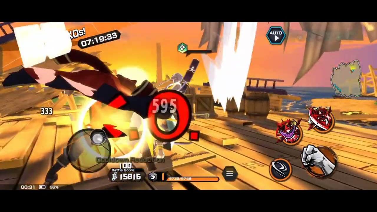 Great Pirate Gol D. Roger Survival 100 Gameplay | One Piece Bounty Rush