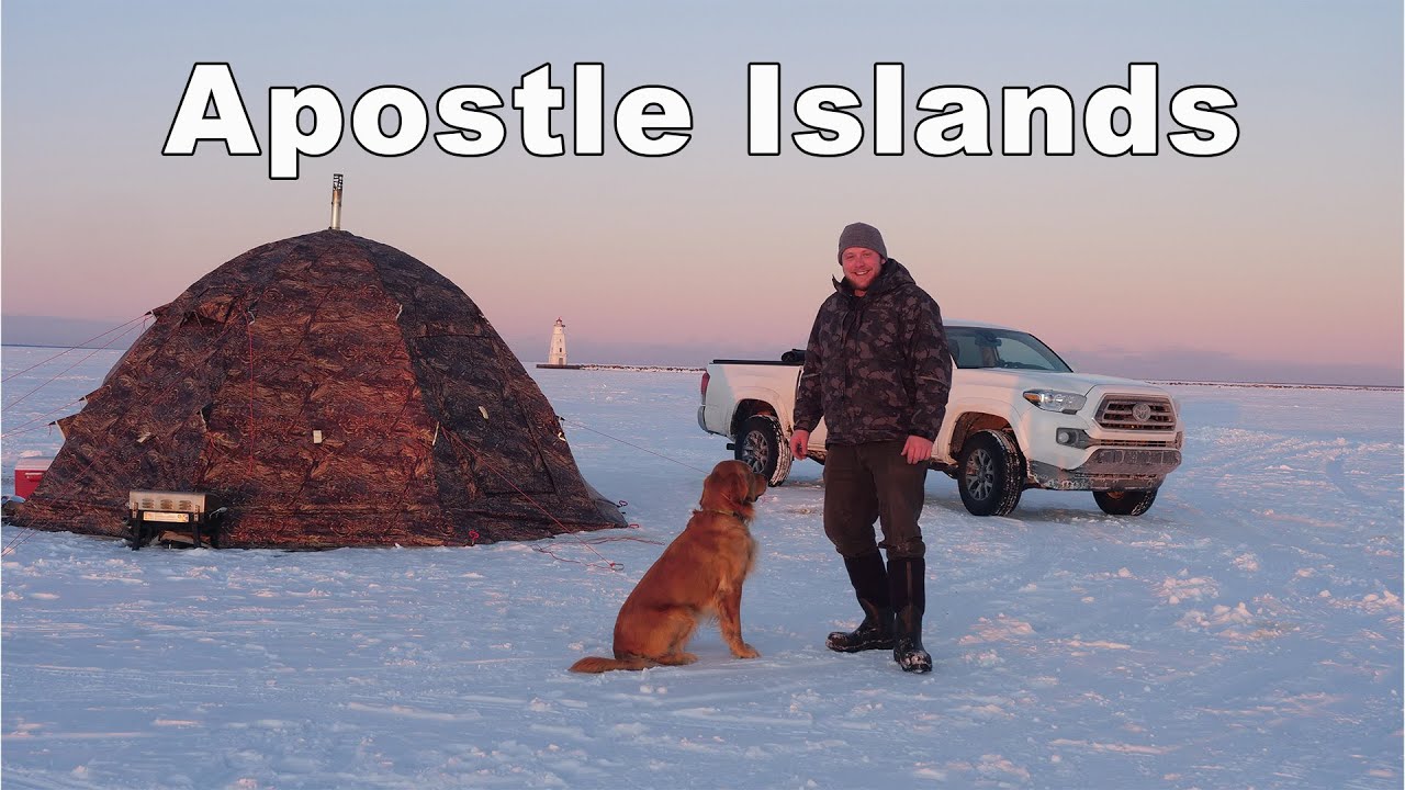 7 Days Camping & Ice Fishing on Lake Superior