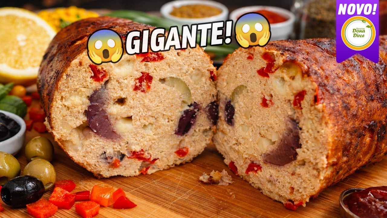 Fiz um Salsichão de Frango GIGANTE 😱 Olha Isso! #1305