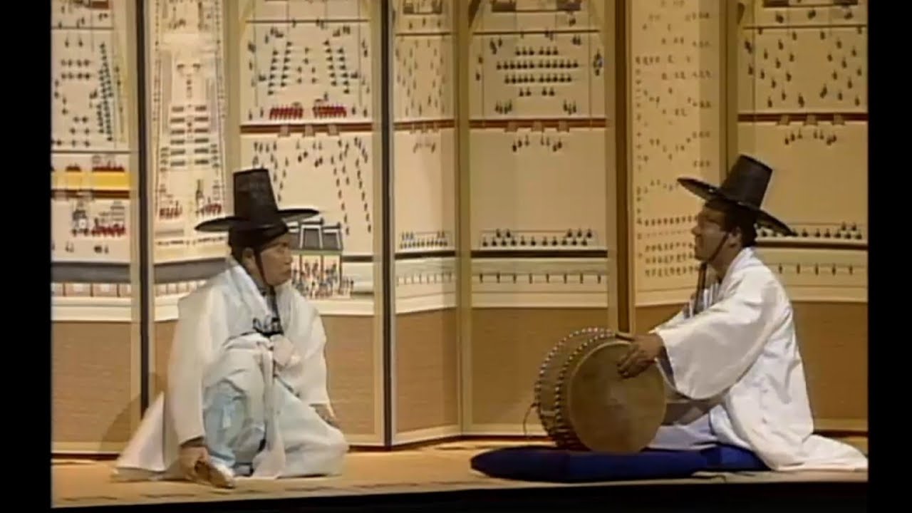 박동진 - 흥보가 中 '비단타령~놀부 술상차리는 대목' 북: 주봉신