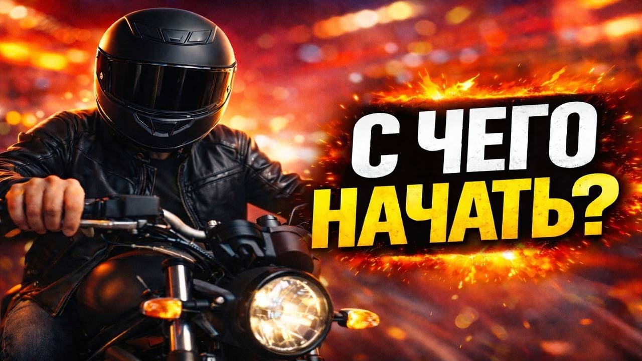 Первый мотоцикл в 40+: с чего начать