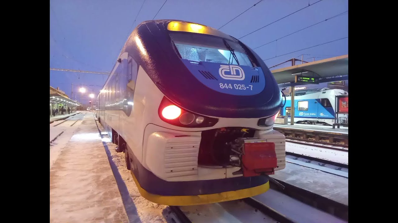 Moje záběry motorových jednotek řady 844 Regioshark 📷✌️