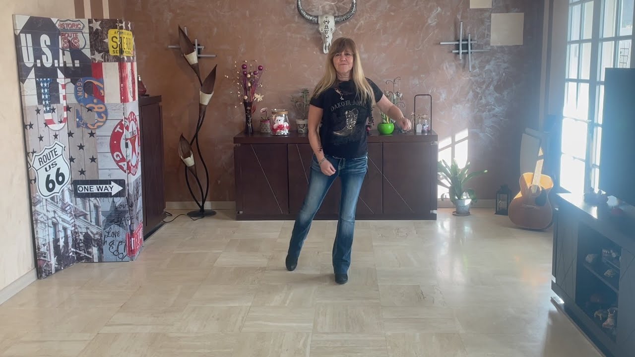 HEART EZ - Country Line Dance ( Tuto & Démo)