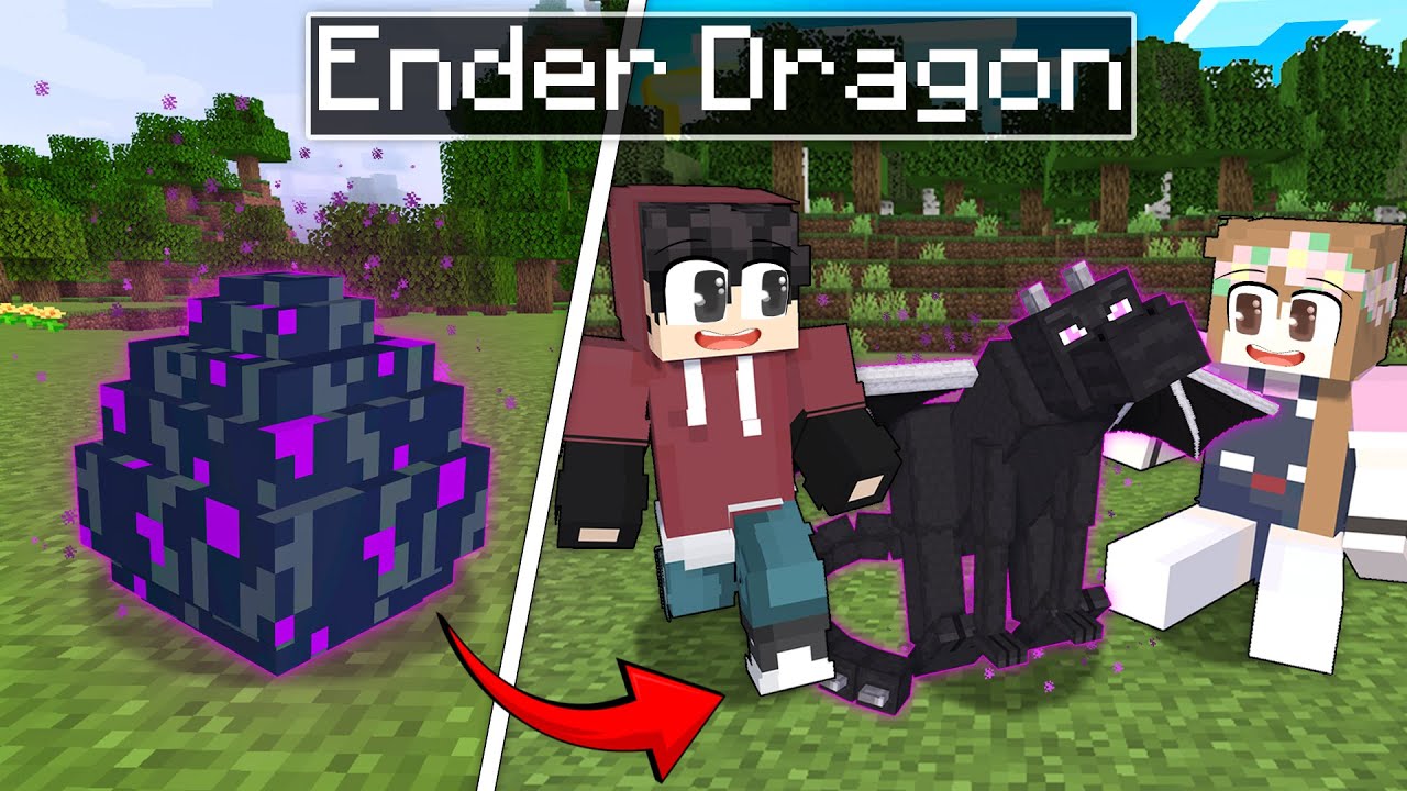 We ADOPTED BABY DRAGON in Minecraft! (tagalog)