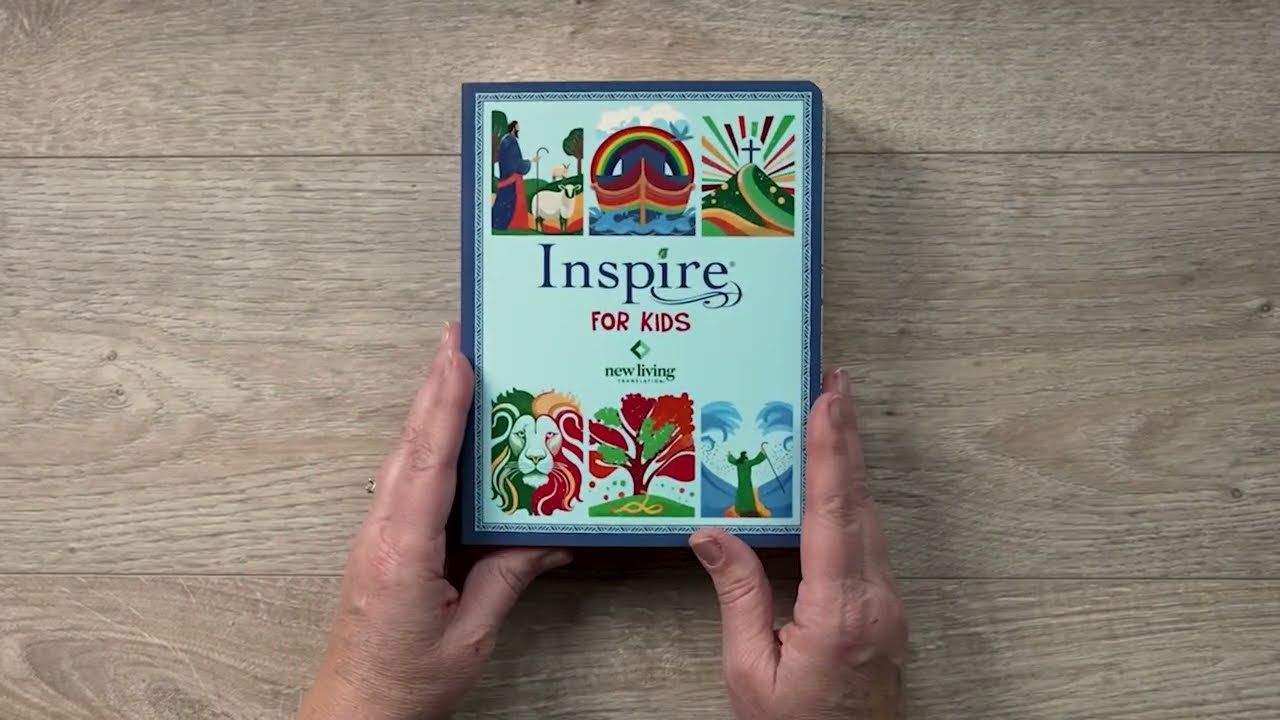 Inspire Bible for Kids NLT | softcover | The Bible for Coloring & Creative Journaling