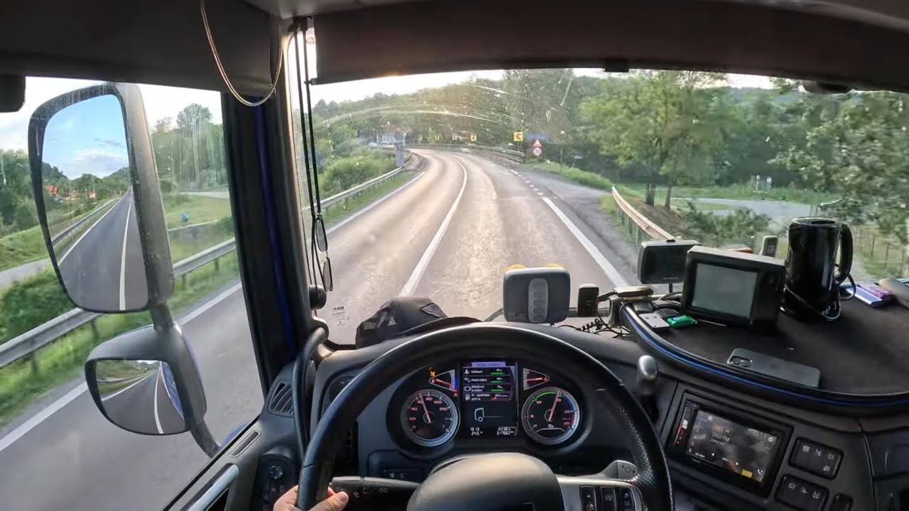 POV truck driving in Romania 🇷🇴 part1 4K
