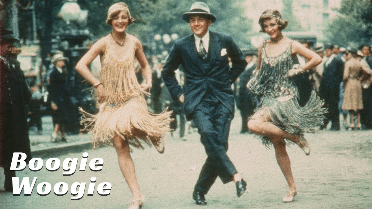 Boogie-Woogie Dance | 1930s Flappers & Roaring 20s Piano and Harmonica Music