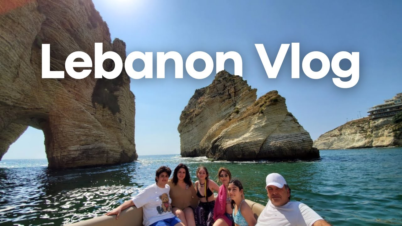 Is it scary to travel to LEBANON, BEIRUT? | Travel Vlog (Batroun, Pierre& Friends,Lebanese Food,...)