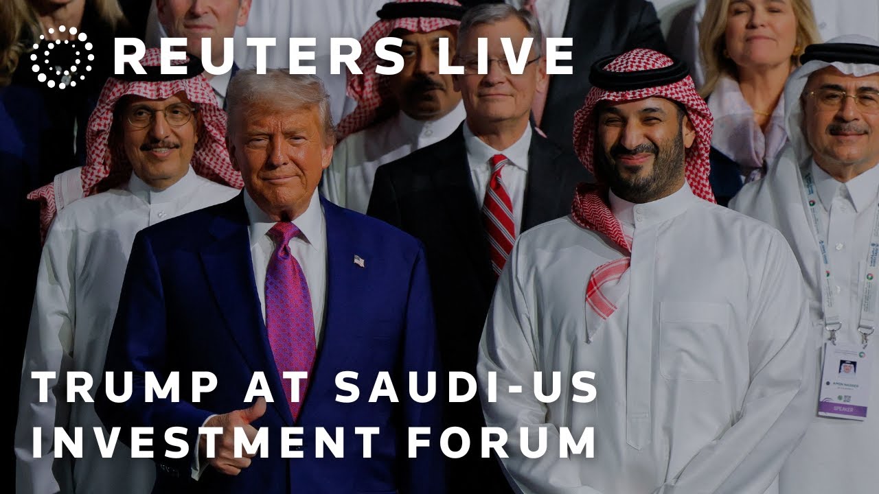LIVE: Saudi-US Investment Forum amid Trump visit